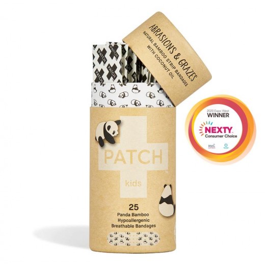 PATCH - Kompostovateľné Bambusové Náplasti pre Deti 25 ks