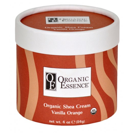 ORGANIC ESSENCE SHEA CREAM - Regeneračný telový balzam s vôňou vanilky a sladkého pomaranča Obsah: 114g