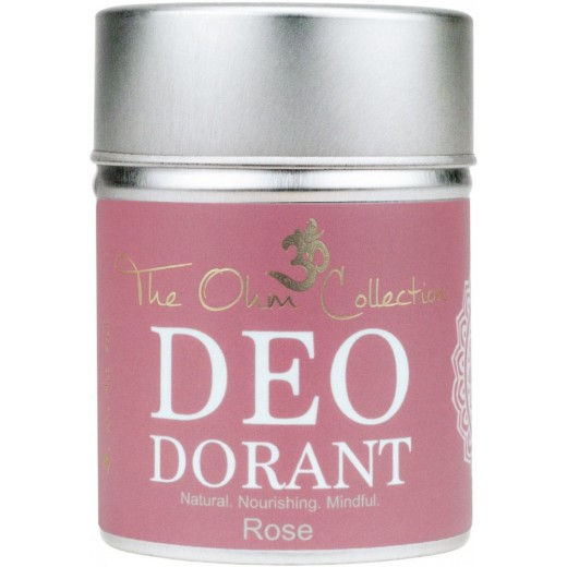 THE OHM COLLECTION - Púdrový Dezodorant ROSE 120g