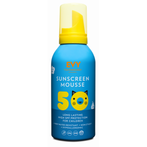 EVY Sunscreen Mousse Kids SPF 50 - Opaľovacia Pena pre Deti SPF 50 (150ml)