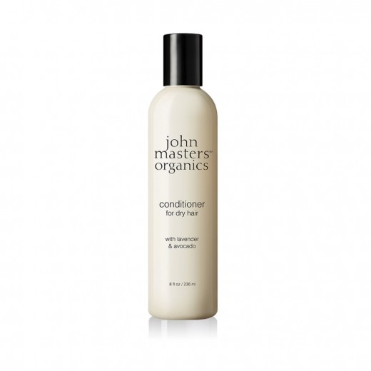John Masters Organics - Kondicionér pre Suché a Poškodené Vlasy s Levanduľou a Avokádom 236 ml