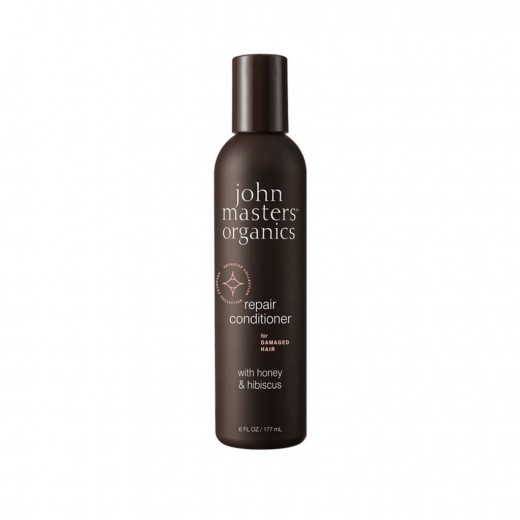 John Masters Organics - Obnovujúci Kondicionér pre Poškodené Vlasy s Medom a Ibištekom 177 ml