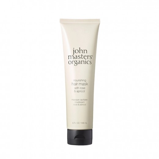 John Masters Organics - Vyživujúca Maska na Vlasy s Ružou a Marhuľou 148 ml