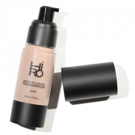 HIRO COSMETICS NO DOUBT - Prírodný Tekutý Makeup s Hodvábnym Finishom - 04 BOW 30ml