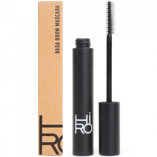 HIRO COSMETICS - Prírodná & vegan čierna riasenka Bada Boom 