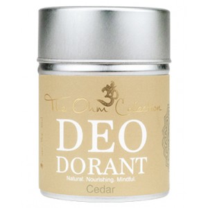 THE OHM COLLECTION - Púdrový Dezodorant CEDAR 120g