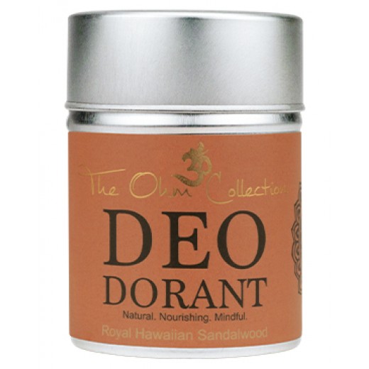 THE OHM COLLECTION - Púdrový Dezodorant ROYAL HAWAIIAN SANDALWOOD 120g